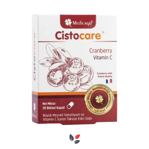 Medicago Cistocare Cranberry 20 Kapsül ürün görseli 1