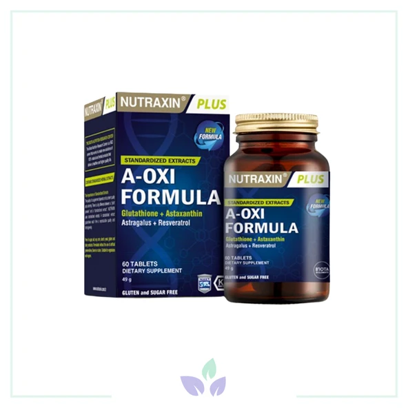 nutraxin glutathione resveratrol PTTAVM: Nutraxin A Oxi Formula 60 Kapsül