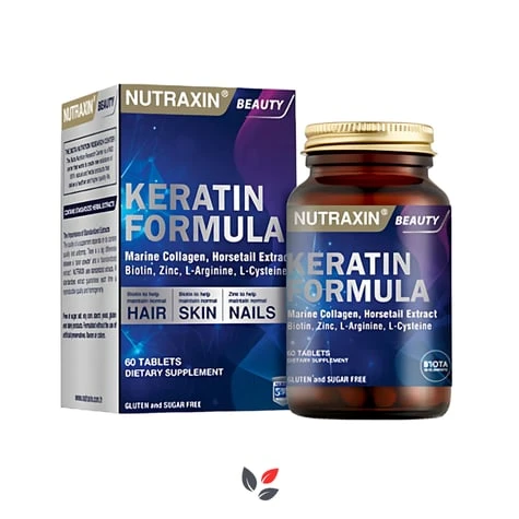 Nutraxin Keratin Formula 60 Tablet ürün görseli 1