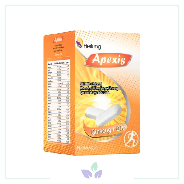 Apexis Multivitamin Q10 Ginseng 30 Tablet ürün görseli 1