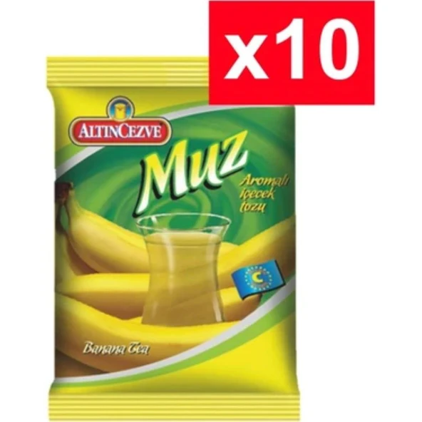 Muz Aromalı İçecek Tozu 250 Gr - 10'LU PAKET ürün görseli 1