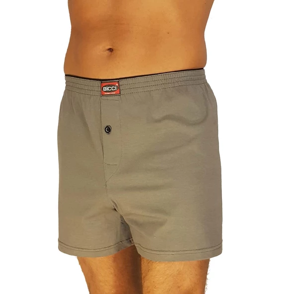 BİCCİ %100 PAMUK ERKEK BOXER - Resim 8
