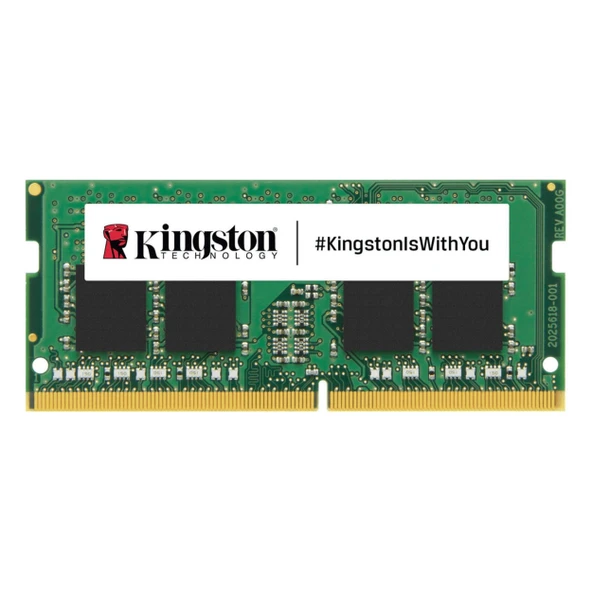 Kingston KCP432SD8/16 16GB DDR4 3200MHz CL22 Notebook Bellek ürün görseli 1