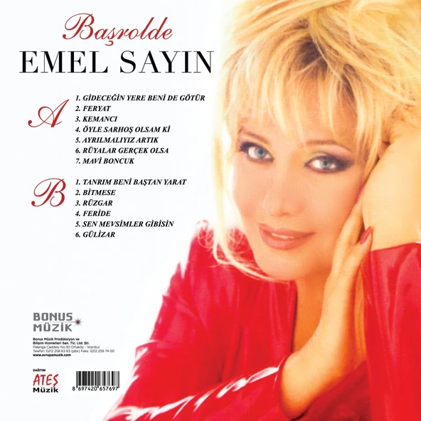 Emel Sayın Başrolde - Plak - Resim 2