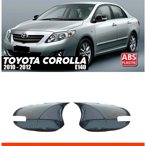 Toyota Corolla 2010-2012 Uyumlu Batman Yarasa Ayna Kapağı ürün görseli 1