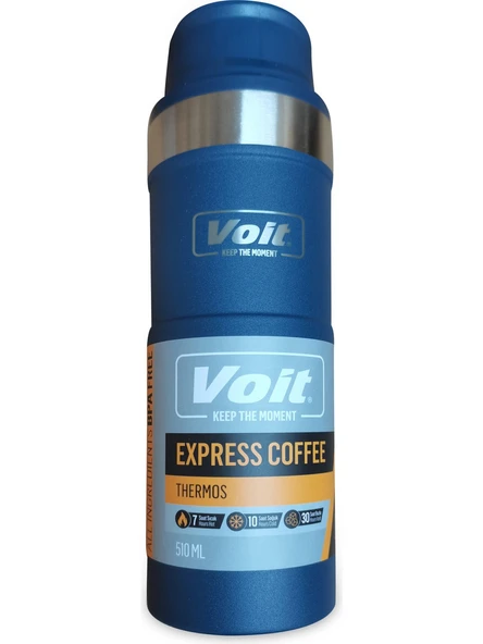 Voit Express Coffee Termos 510ml Mavi ürün görseli 1