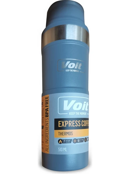 Voit Express Coffee Termos 510ml Gri ürün görseli 1