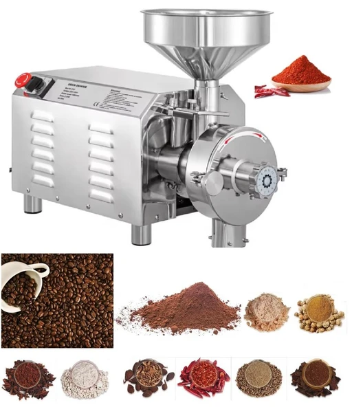 Dalle HK-860 Gıda Fındık Kuru Meyve Toz Yapma Öğütme Makinesi 40 Kg / Saat ürün görseli 1