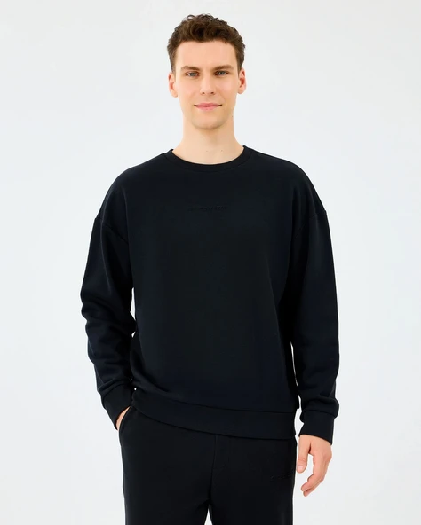 Skechers S2610015-3817 M Essential Crewneck Erkek Sweatshirt ürün görseli 1
