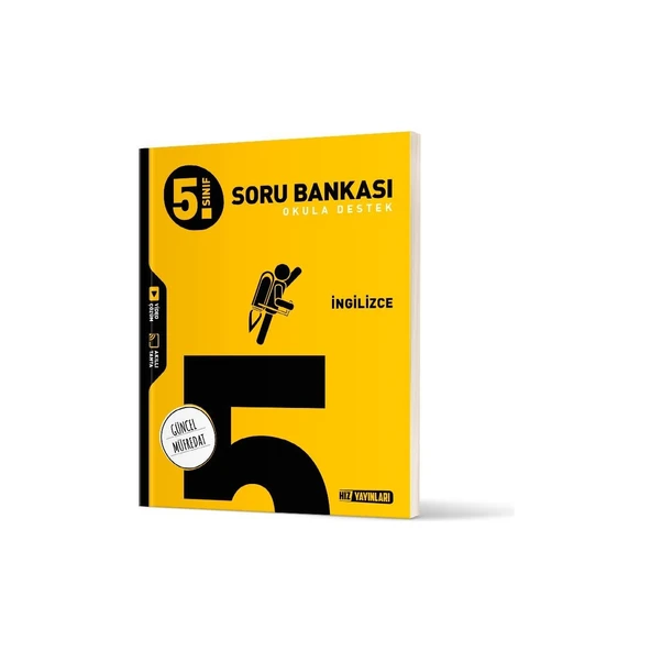 Hız Yayınları 5. Sınıf İngilizce Soru Bankası ürün görseli 1