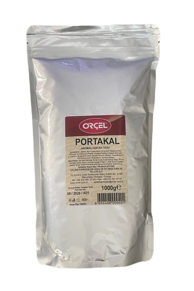 ORÇEL Portakal Aromalı Içecek Tozu Oralet Çay 1 Kg ürün görseli 1