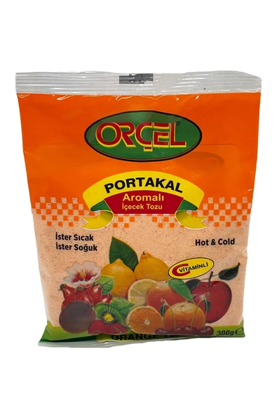 ORÇEL Portakal Aromalı Içecek Tozu Oralet Çay 300 Gr. ürün görseli 1