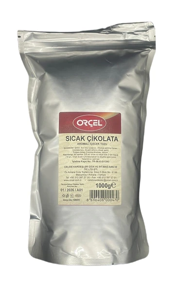 ORÇEL Sıcak Çikolata 1 Kg. ürün görseli 1