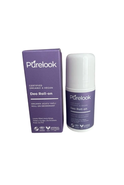 Purelook Deo Roll-On 50 ml Lavanta Organik ürün görseli 1