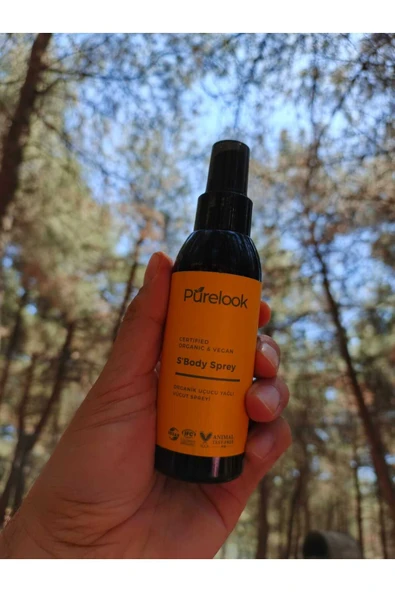 PURELOOK S,Body Organik Sertifikalı 125 ml Tüm Vücut Spreyi Sinek-Sivrisinek ve Haşere Kovucu ürün görseli 1