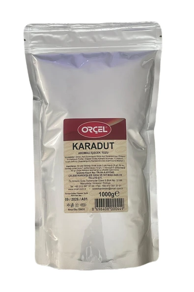 ORÇEL Karadut Aromalı İçecek Tozu 1000 gr ürün görseli 1