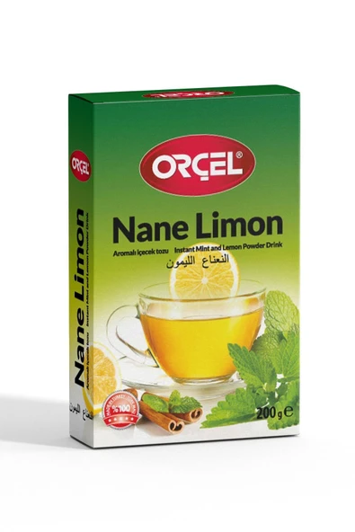 ORÇEL Nane Limon (MENTÖLLÜ) Oralet Çay 200gr. ürün görseli 1