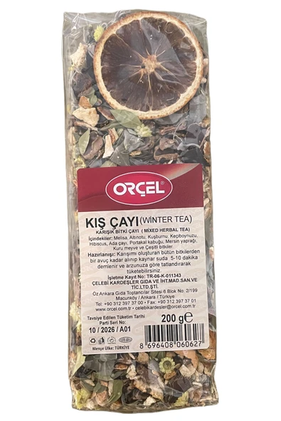 ORÇEL Kış Çayı Karışık Bitki Çayı 200gr. ürün görseli 1