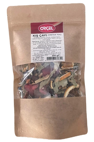 ORÇEL Kış Çayı 200gr. Karışık Kök ve Bitki ürün görseli 1