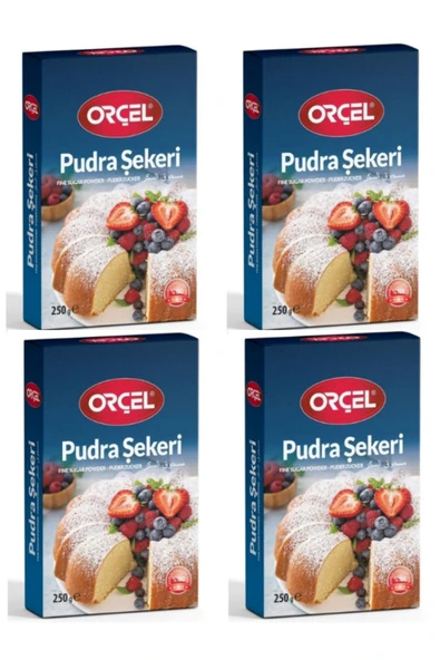 ORÇEL Pudra Şekeri 4x250 Gr. ürün görseli 1