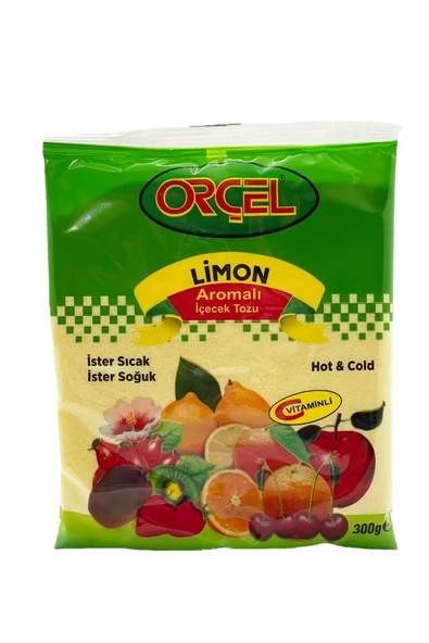 ORÇEL Limon Aromalı Içecek Tozu Oralet Çay 300gr. ürün görseli 1