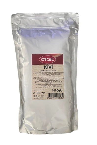 ORÇEL Kivi Aromalı Içecek Tozu Oralet Çay 1 Kg. ürün görseli 1