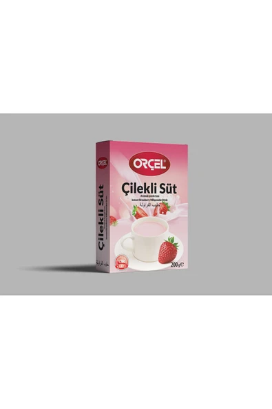 ORÇEL Çilekli Süt Aromalı İçecek Tozu Oralet 200 gr. ürün görseli 1