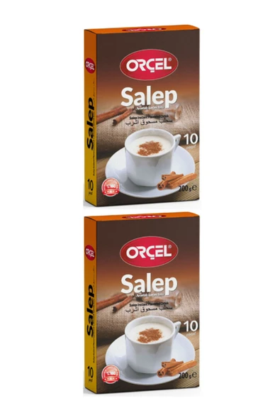 ORÇEL Salep (sahlep 10 Fincan Tek Içimlik Tarçınlı) 2 X 200gr. ürün görseli 1