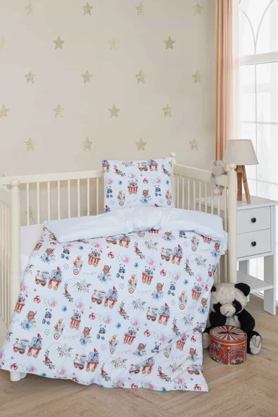 CİRCUS l Bebek Nevresim Takımı - Resim 3