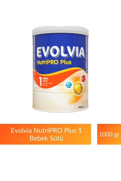 Evolvia NutriPRO Plus 1 Bebek Sütü 1000 Gr ürün görseli 1