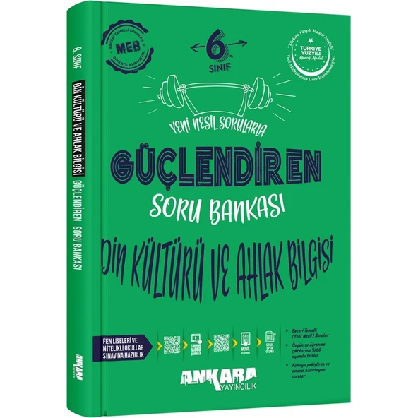 Ankara Yayıncılık 6. Sınıf Din Kültürü Güçlendiren Soru Bankası ürün görseli 1