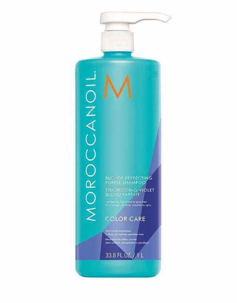 Moroccanoil Color Care Sarı Saçlar Mor Şampuan 1000ml ürün görseli 1