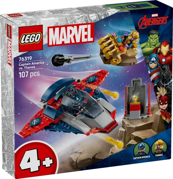LEGO Super Heroes 76319 Captain America vs. Thanos ürün görseli 1