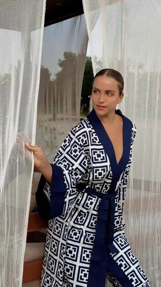 Saten Kimono Takımı (Çanta Hediyeli) ürün görseli 1