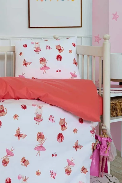 CHERRY l Bebek Nevresim Takımı ürün görseli 1