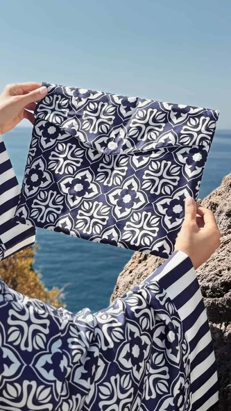 Saten Kimono(Çanta Hediyeli) - Resim 9