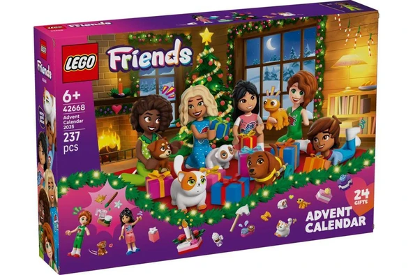 LEGO Friends 42668 Friends Advent Calendar 2025 ürün görseli 1