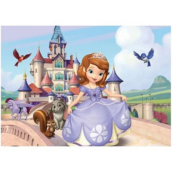 100 Parça Sofia Puzzle - Resim 2