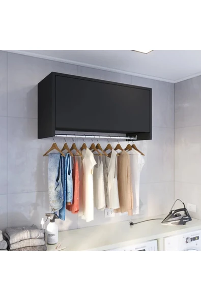 Tdesigno Pırıl Çok Amaçlı Dolap-Askılık-Erzak-Mutfak-Kiler Dolabı-Açık Dolap-60 cm ürün görseli 1