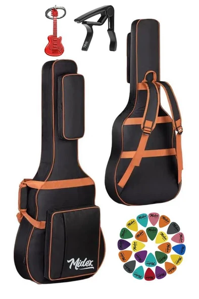Midex CS-89 Soft Case Klasik Gitar Çantası Gigbag Kalın ürün görseli 1