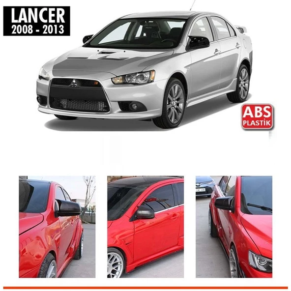 Mitsubishi Lancer 2009- Sonrası Uyumlu Batman Yarasa Ayna Kapağı ürün görseli 1