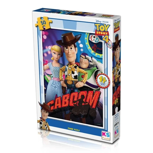 50 Parça Toy Story 4 Puzzle - Resim 2