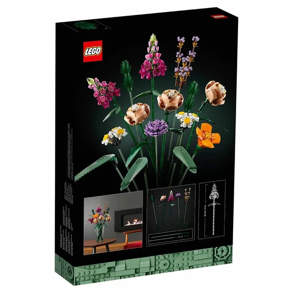 LEGO Icons Çiçek Buketi 10280 - Resim 5