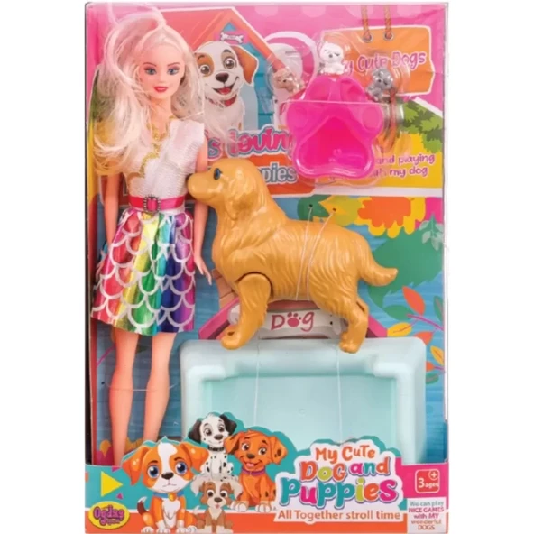 Anlily Sevimli Köpeklerim Bebek Seti - Resim 2
