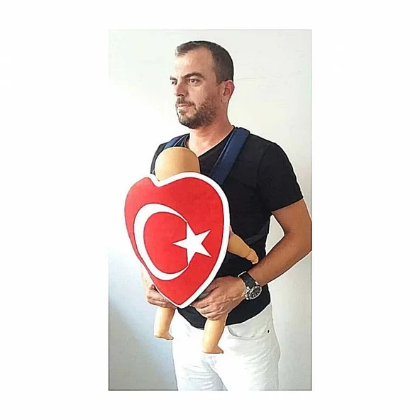Baby Shada Türk Bayraklı Kanguru Kılıfı ürün görseli 1
