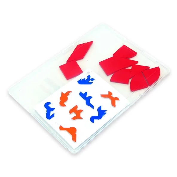 Kalp Tangram - Resim 3