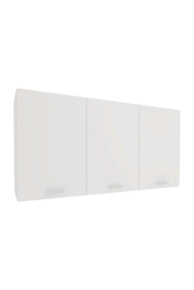 Tdesigno Sevcan Mutfak Üst Modül 120 cm Beyaz - Resim 3