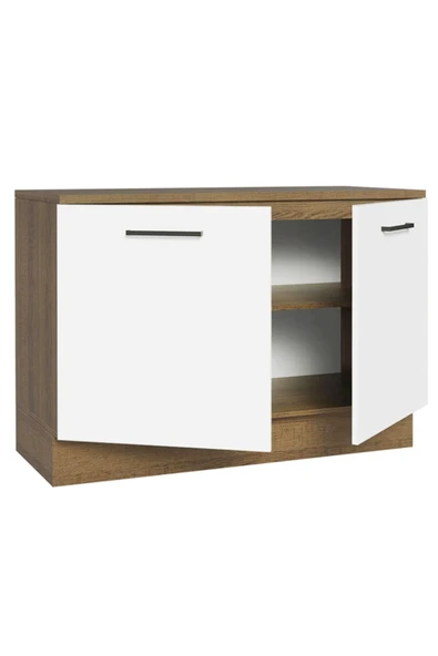 Tdesigno İndu Mutfak Alt Modül 120 cm-Çok Amaçlı Dolap- Tezgah Dahil ürün görseli 1