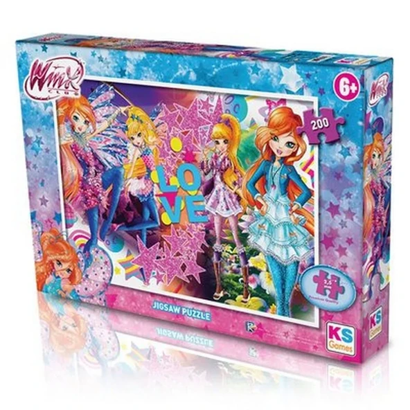 200 Parça Winx Club Puzzle ürün görseli 1