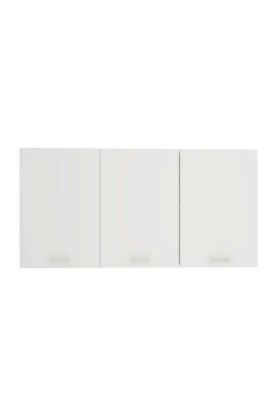 Tdesigno Sevcan Mutfak Üst Modül 120 cm Beyaz - Resim 2